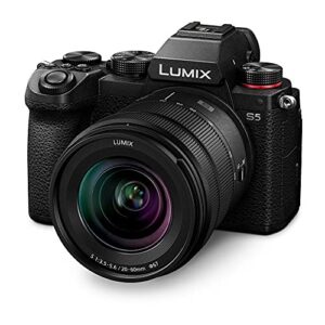 Panasonic LUMIX S5 4K Mirrorless Full-Frame L-Mount Camera with LUMIX S 50mm f/1.8 L-Mount Lens and DMW-BLK22 Battery Bundle (3 Items)