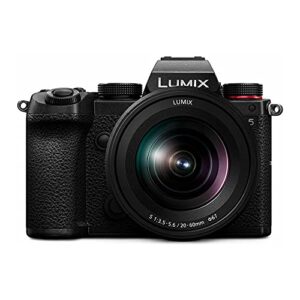 Panasonic LUMIX S5 4K Mirrorless Full-Frame L-Mount Camera with LUMIX S 50mm f/1.8 L-Mount Lens and DMW-BLK22 Battery Bundle (3 Items)
