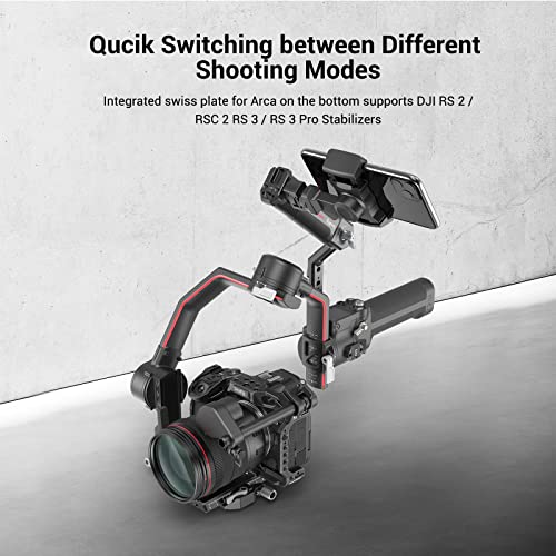 SmallRig R5 / R5 C / R6 Cage for Canon R5 / R5 C / R6 Mirrorless Camera, Aluminum Alloy Cage w/Streamlined Structure for Canon R5 R6 R5 C Camera 3233
