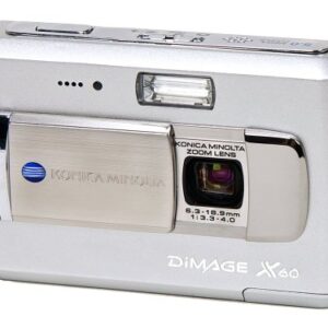 Konica Minolta X60 5MP Digital Camera with 3x Optical Zoom