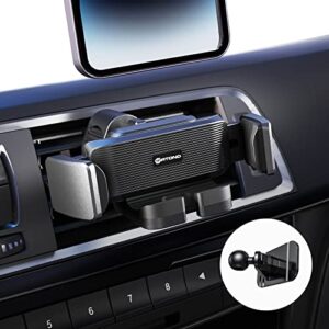 phone mount for car holder gravity phone holder car mount for car dashboard air vent 2 in 1 clip auto lock car cell phone holder mount for car compatible for iphone 14 pro max & all phones