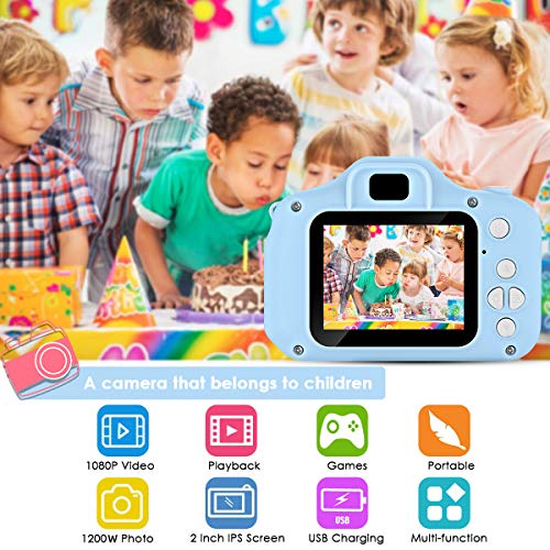 Camera 13 Mega Pixel Lens 2. 0 inch Screen Digital Camera W/ Mic for Children Girls Boys