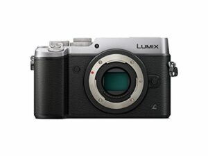 panasonic lumix gx8 body mirrorless 4k camera body, dual i.s. 1.0, 20.3 megapixels, 3 inch touch lcd, dmc-gx8sbody (usa silver)