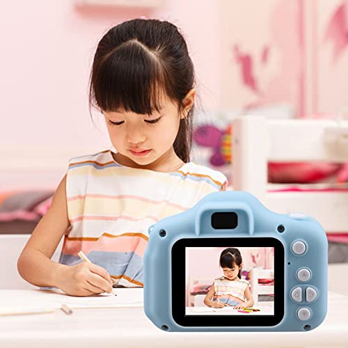 Mini Camera for Kids, Drop Resistant Kids Digital Camera Gift 32GB Max Memory Card for Travel