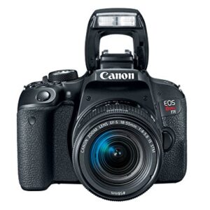 Canon EOS Rebel T7i US 24.2 Digital SLR Camera with 3-Inch LCD, Black (1894C002)