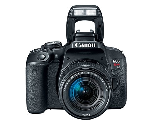 Canon EOS Rebel T7i US 24.2 Digital SLR Camera with 3-Inch LCD, Black (1894C002)