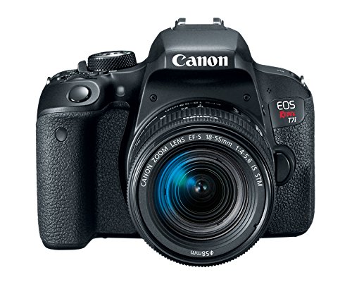 Canon EOS Rebel T7i US 24.2 Digital SLR Camera with 3-Inch LCD, Black (1894C002)