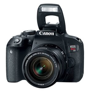 Canon EOS Rebel T7i US 24.2 Digital SLR Camera with 3-Inch LCD, Black (1894C002)