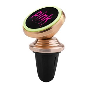 i love pink super strong magnet car phone holder mount air vent compatible with all smart phones and tablets