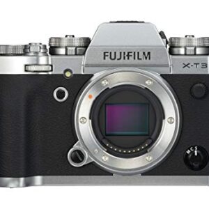 Fujifilm X-T3 Mirrorless Digital Camera, Silver