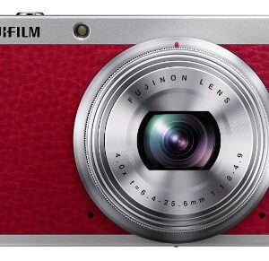 Fujifilm XF1 12 MP Digital Camera with 3-Inch LCD Screen (Red)