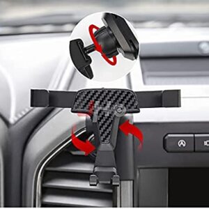 JHO Car Phone Holder Air Vent Mount with One Button Release Clamp, Rotatable Phone Mount Compatible for Ford F150 Raptor 2015-2020 2019 18 17 16 Accessories