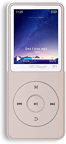 MP3 Player, Tengsen MP3 Music Player with FM Radio, Recording, Photo View, USB,1.8" Screen, HiFi Lossless Sound, 30+ Hours Long time Play, Support up to 128GB