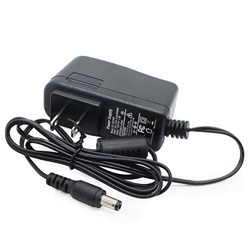 AC to DC 12V 1.5A Power Supply Adapter, Barrel Plug 5.5mm x 2.1mm for CCTV Security Cameras UL Listed FCC