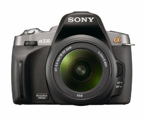 Sony Alpha A330L 10.2 MP Digital SLR Camera with Super SteadyShot INSIDE Image Stabilization and 18-55mm Lens