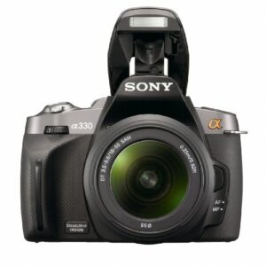 Sony Alpha A330L 10.2 MP Digital SLR Camera with Super SteadyShot INSIDE Image Stabilization and 18-55mm Lens