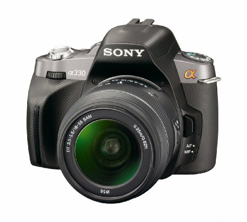 Sony Alpha A330L 10.2 MP Digital SLR Camera with Super SteadyShot INSIDE Image Stabilization and 18-55mm Lens