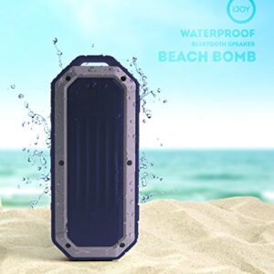 iJoy Beach Bomb IP66 Waterproof Shockproof Portable Bluetooth Speaker - Indigo (IND)