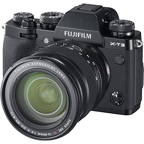 Fujifilm X-T3 Mirrorless Digital Camera w/XF16-80mm Lens Kit - Black