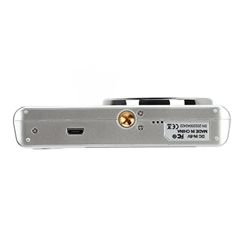 DAUERHAFT 16X Digital Zoom Camera, HD Camera Easy to Use 44MP Built in Fill Light for Recording(Silver)