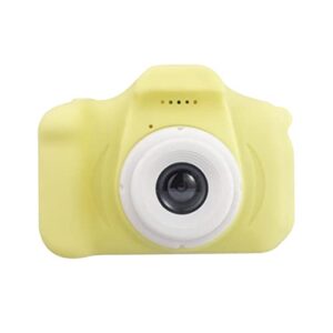 vgoly x2s 2.0 inch lcd screen mini children camera digital camera, resolution:single camera 800w (color : yellow)