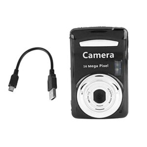01 digital camera recorder, hd digital video camera with fill light 2.4 inch lcd display for outdoor for beginner for teens kids(black)