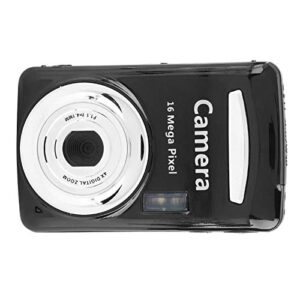 01 Digital Camera Recorder, HD Digital Video Camera with Fill Light 2.4 inch LCD Display for Outdoor for Beginner for Teens Kids(Black)