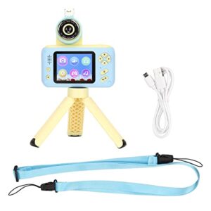 Kids Camera, 2.4Inch IPS HD Screen 180 Degree Front Back Flip Camera Design, Photo Video Game MP3 Function, Digital Camera for Kids Ages 3 to 9