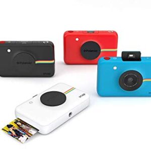 Zink Polaroid Snap Instant Digital Camera (Blue) with ZINK Zero Ink Printing Technology