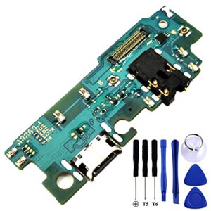 bestdealing galaxy a32 5g usb charging port flex cable replacement a326u a326a a326t a326u1 type c charger dock board connector for samsung a326 repair part (a32 sm-a326)
