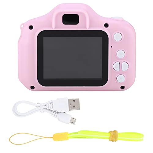 X2 Mini Portable X2 Mini Portable 2.0 Inch IPS Color Screen Children's Digital Camera HD 1080P Camera(Blue) (Pink)