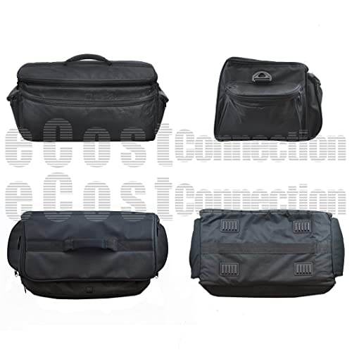 eCostConnection Extra Large Soft Padded Water Resistant Camcorder Equipment Gadget Bag/Case for Canon XA10, XA20, XA25, XH-G1s, XL2 and More Cameras Camcorders and DSLR