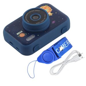 vifemify digital kids camera 3.5in hd eye protection screen player photography toy birthday gift for children cameras for kids (blue)