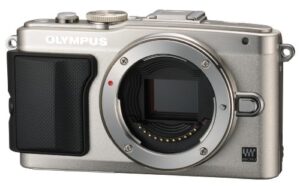 olympus mirrorless slr e-pl6 body only (silver) – international version