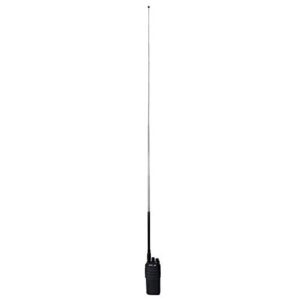 HYS 70-1000MHz Wide Band Telescopic Antenna SMA-Female Mobile Radio Antenna for BaoFeng UV5R UV5RE BF-888S Series Kenwood/HYT/LINTONT Series Two Way Radios HT Scanner