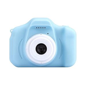vgoly x2s 2.0 inch lcd screen mini children camera digital camera, for:800w+32g memory card+card reader+cartoon sticker (color : blue)