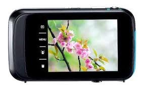 Sanyo VPC-TP1000 Blue 10MP Digital Camera with 3x Optical Zoom & 3 Touchscreen LCD