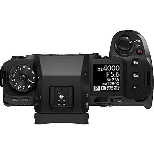 Fujifilm X-H2S Mirrorless Digital Camera Body Bundle, Includes: SanDisk 128GB Extreme PRO CF Express Memory Card Type B, Spare Fujifilm NP-W235 Battery, Tripod, Flash and More (9 Items)