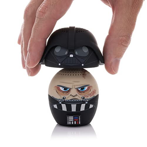 Bitty Boomers Star Wars Darth Vader with Removable Helmet Bluetooth Speaker, Multicolor