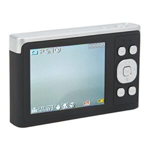 4k digital camera, 2.88in ips hd screen mini digital camera af autofocus with hand strap for shooting black