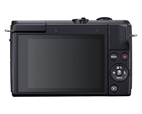 Canon EOS M200 EF-M 15-45mm is STM Kit (Black) (Renewed)