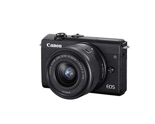 Canon EOS M200 EF-M 15-45mm is STM Kit (Black) (Renewed)