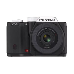 pentax 15274 16 mp mirrorless body design camera with da l 18-55mm and 50-200mm lenses – black