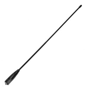 2 Pack AR-771 Tri-Band Radio 2M-1.25M-70CM (144-222-435Mhz) 15.1-Inch Whip Antenna SMA-Female for Baofeng UV-9S,BF-R3,UV-5RX3,UV-82X3,BTECH UV-5X3 Amateur Ham Two Way Radio