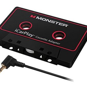 Monster MBL 800 CAS-ADPT V2 WW High Performance 800 Cassette Adapter to 1/8" Mini 3 Feet