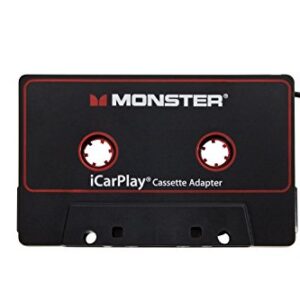 Monster MBL 800 CAS-ADPT V2 WW High Performance 800 Cassette Adapter to 1/8" Mini 3 Feet