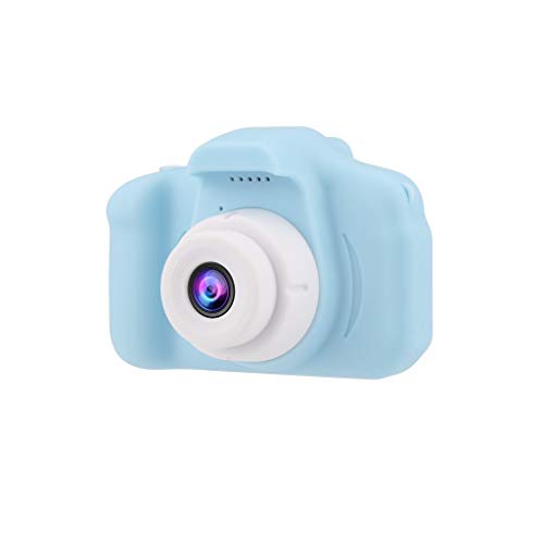 MOMKER Children's Mini Children's LCD Sports Camera Camera 1080P HD Digital Camera 2.0 for Year Old Girls (Blue, One Size)