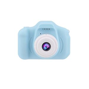 MOMKER Children's Mini Children's LCD Sports Camera Camera 1080P HD Digital Camera 2.0 for Year Old Girls (Blue, One Size)