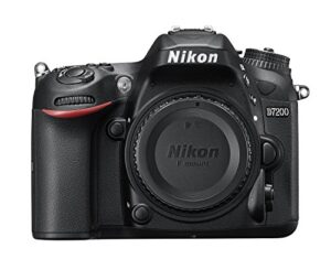 nikon d7200 24.2 mp dx-format digital slr body with wi-fi and nfc (black)(renewed)