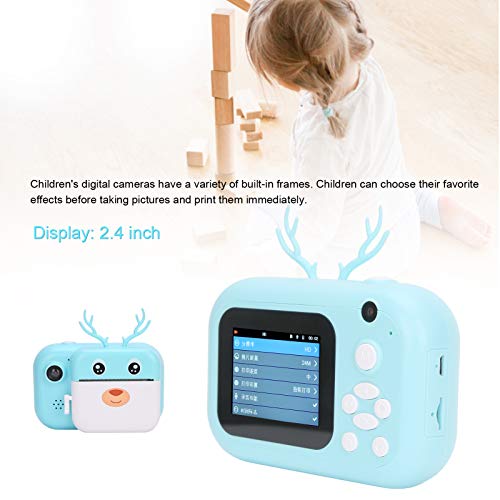 2.4 Inch IPS Screen HD 1080P Children Camera Thermal Printer Digital Camera Gift Cameras For Kids